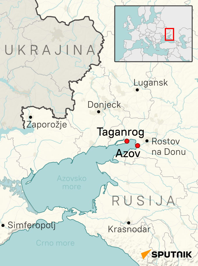 Napad na Taganrog mob lat - Sputnik Srbija