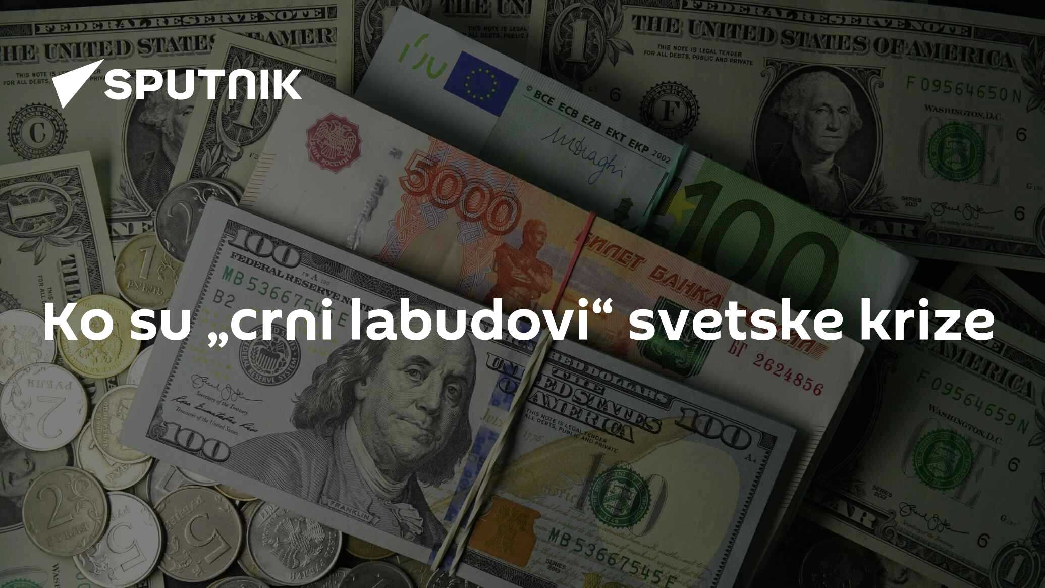 Ko su „crni labudovi“ svetske krize