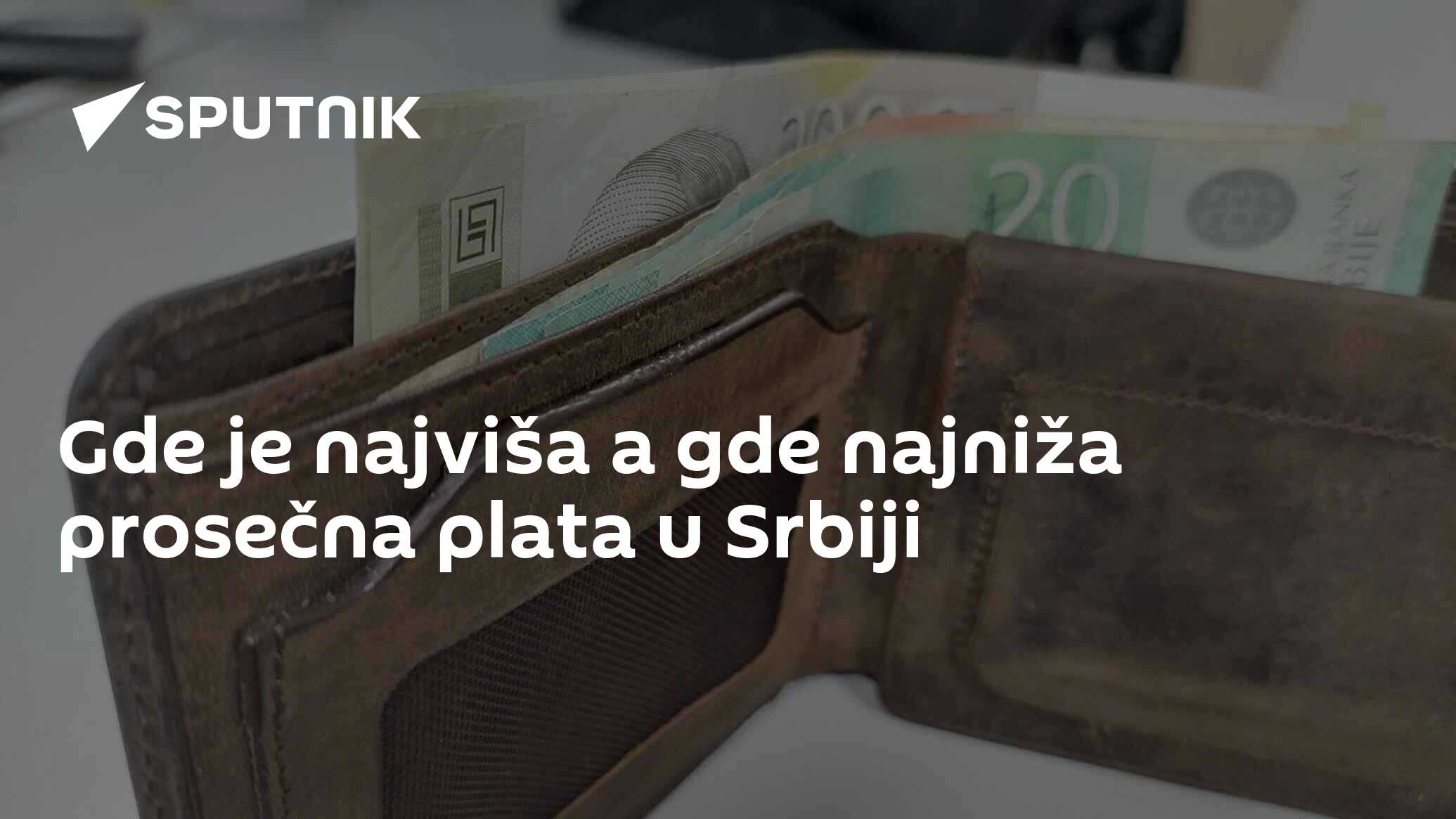 Gde je najviša a gde najniža prosečna plata u Srbiji 28.01.2024