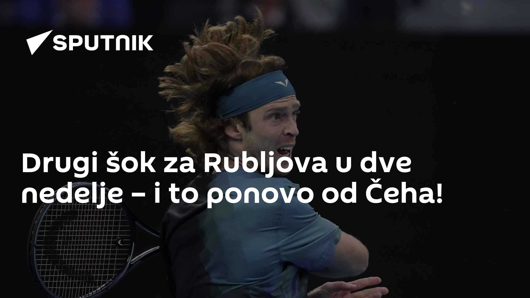 Andrej Rubljov Doživeo Novi Šok   Posle Indijan Velsa Ispao Od Čeha I U