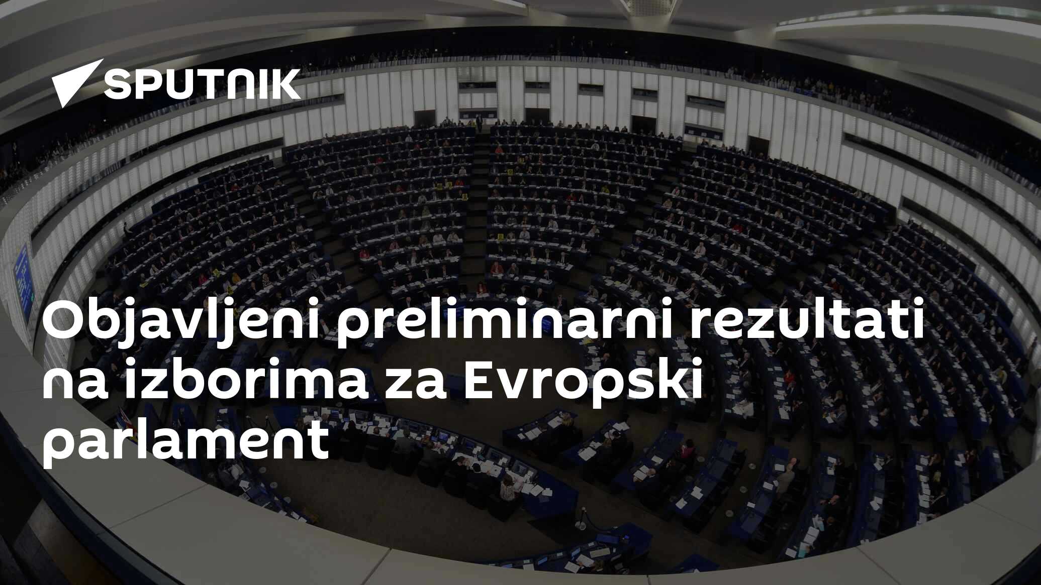 Objavljeni preliminarni rezultati na izborima za Evropski parlament