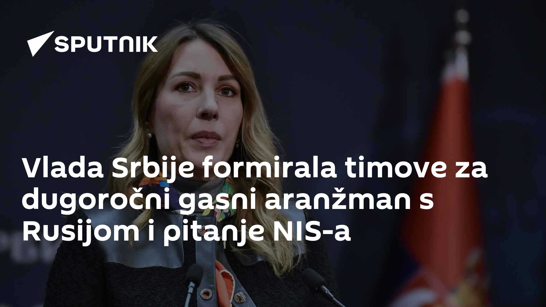 Vlada Srbije formirala timove za dugoročni gasni aranžman s Rusijom i pitanje NIS-a