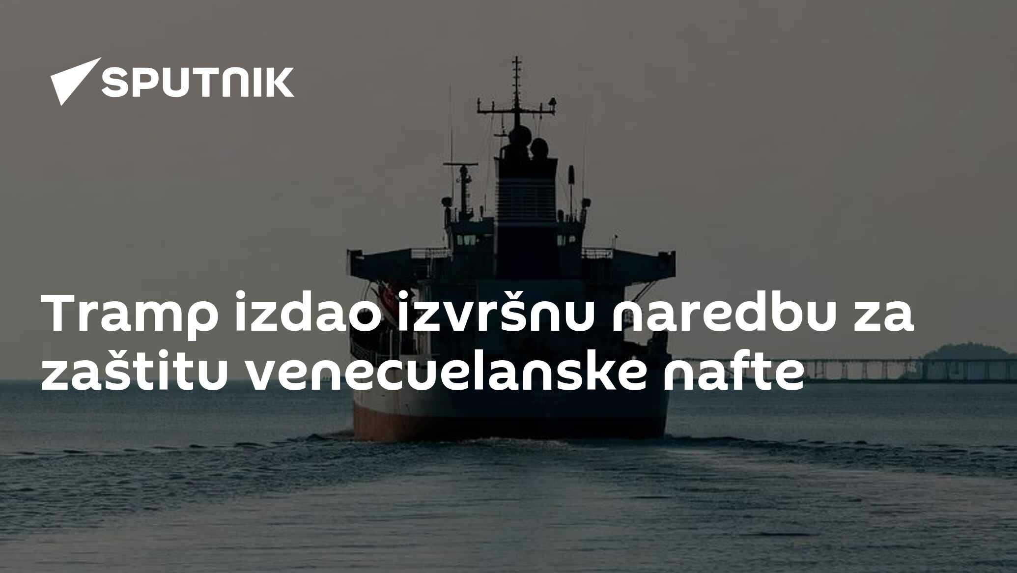 Tramp izdao izvršnu naredbu za zaštitu venecuelanske nafte