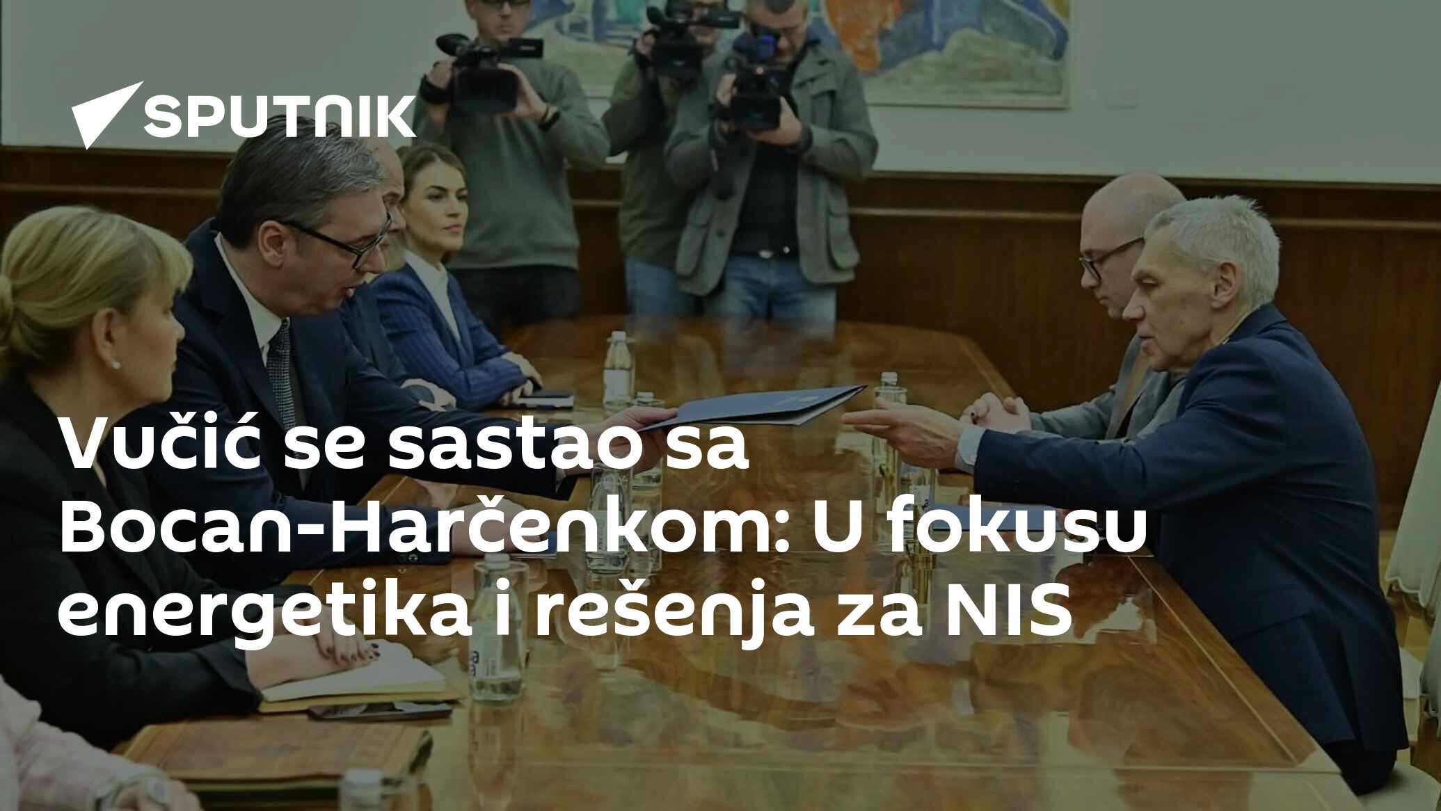 Vučić se sastao sa Bocan-Harčenkom: U fokusu energetika i rešenja za NIS