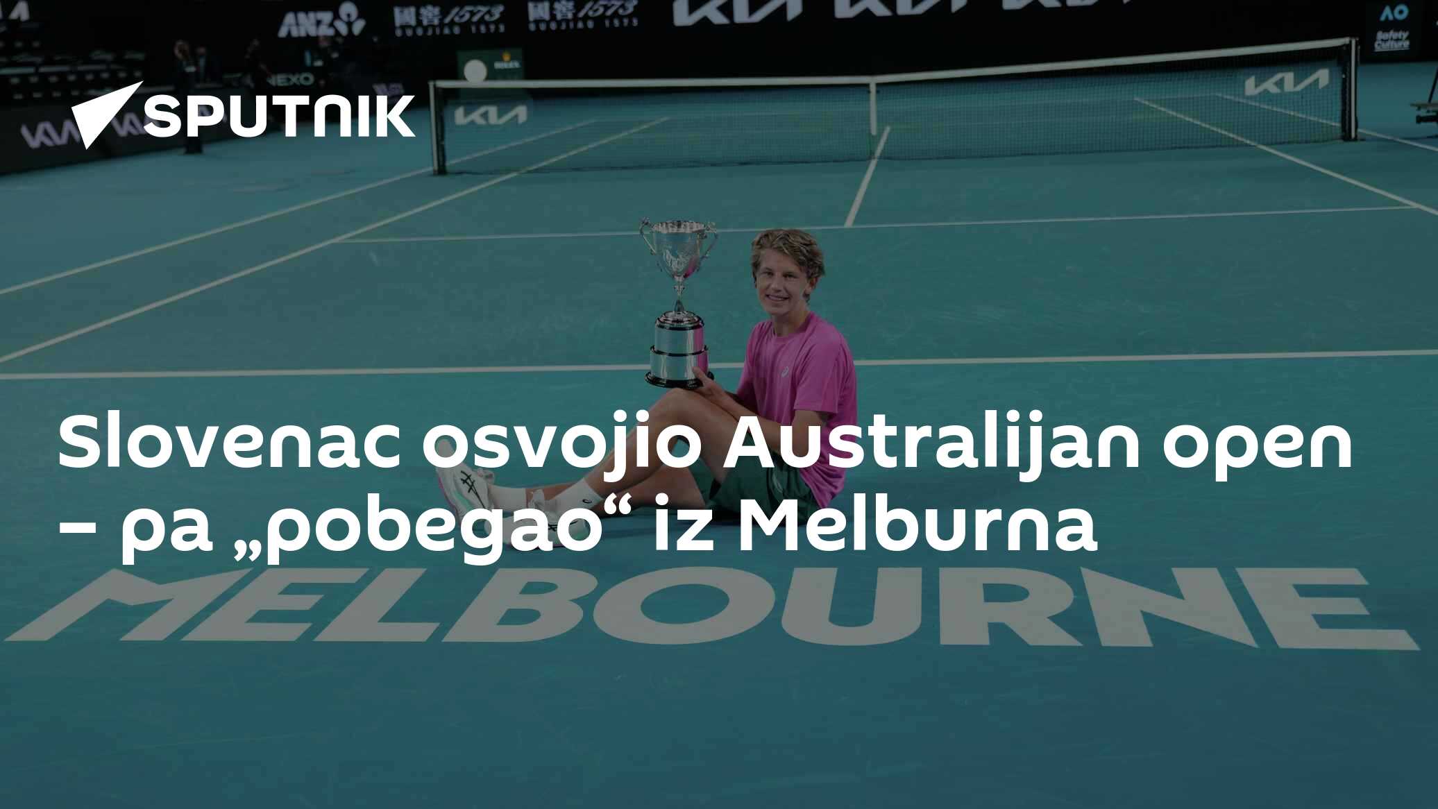 Žiga Šeško osvojio Australijan open za juniore pobedom nad Amerikancem