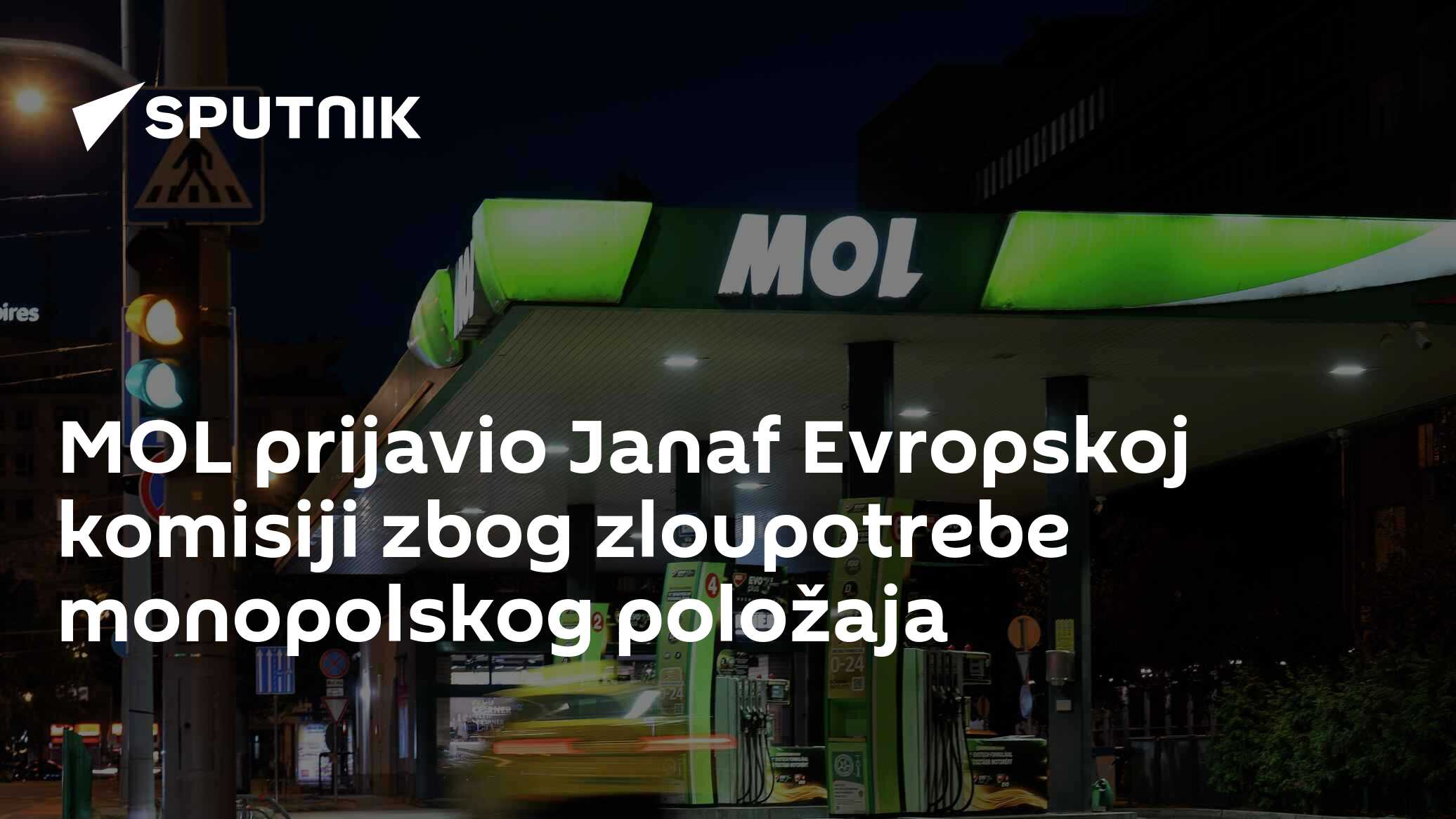 MOL prijavio Janaf Evropskoj komisiji zbog zloupotrebe monopolskog položaja