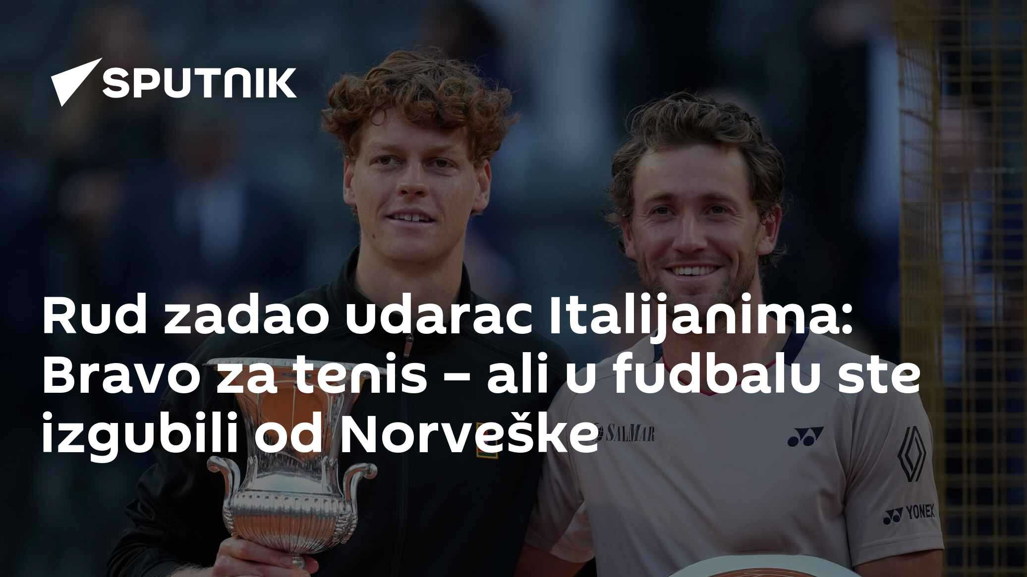 Rud zadao udarac Italijanima: Bravo za tenis – ali u fudbalu ste ...