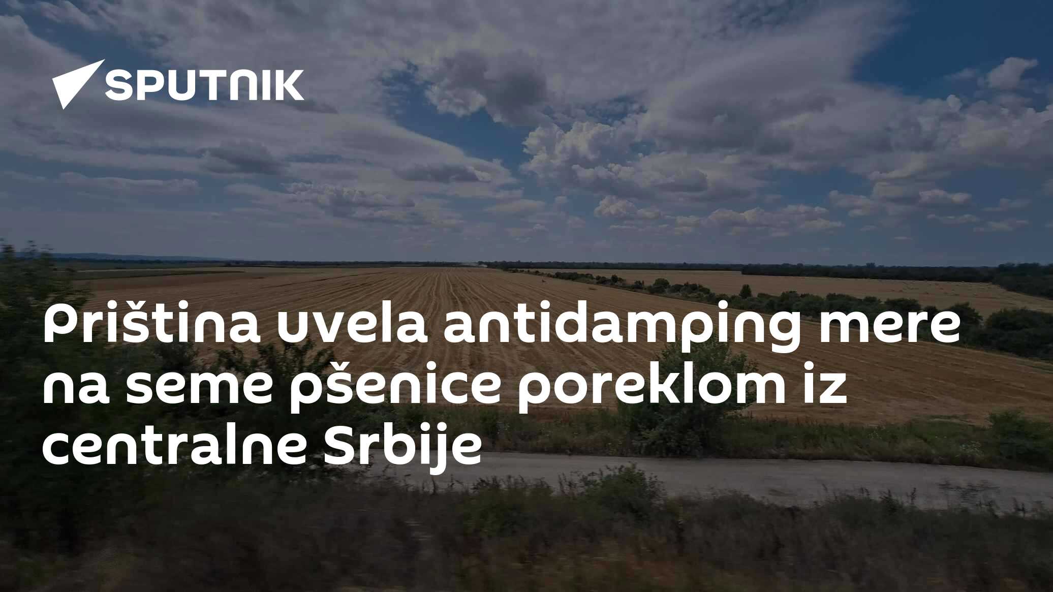 Priština uvela antidamping mere na seme pšenice poreklom iz centralne Srbije