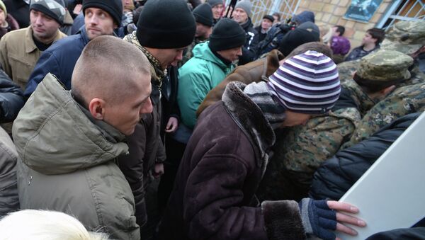 Četvrti talas mobilizacije u ukrajinsku vojsku - Sputnik Srbija