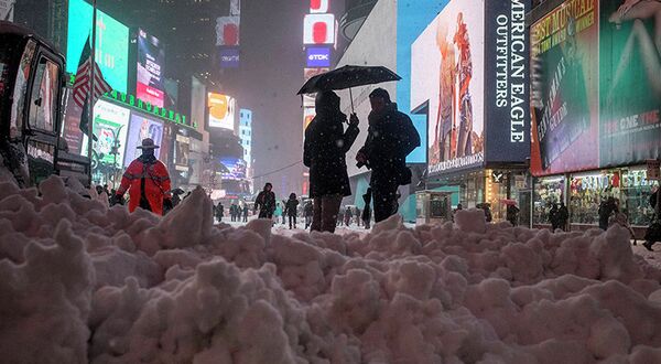 Мећава у САД Мећава у САД - Sputnik Србија