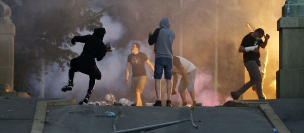 Protesti u Beogradu - Sputnik Srbija