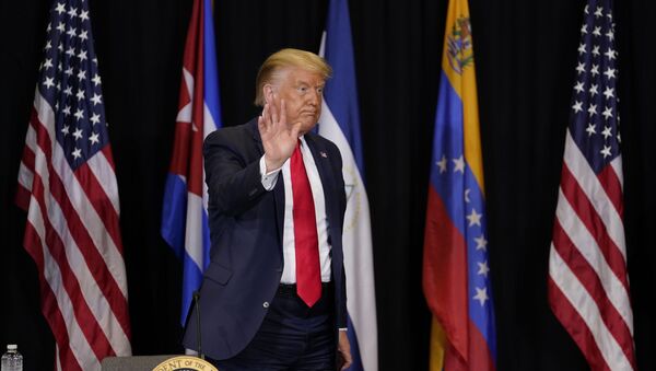 Američki predsednik Donald Tramp - Sputnik Srbija