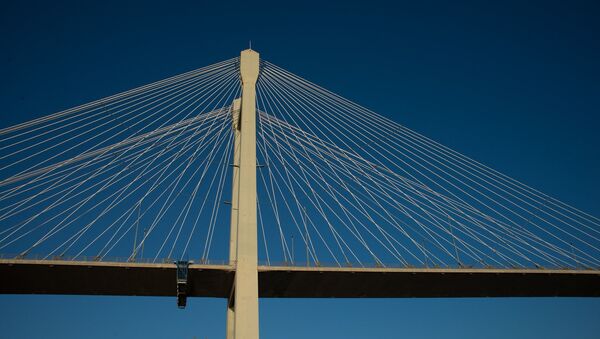 Мост који повезује Евију са Пелопонезом - Sputnik Србија