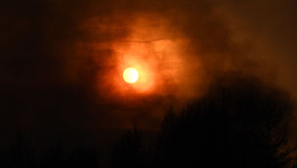Dim od požara zaklanja sunce u Zabajkalskom kraju - Sputnik Srbija