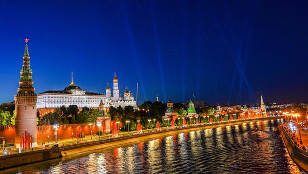 Pogled na Kremlj i reku Moskvu - Sputnik Srbija