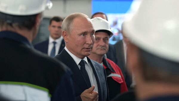 Radna poseta predsednika Rusije Vladimira Putina Krimu - Sputnik Srbija