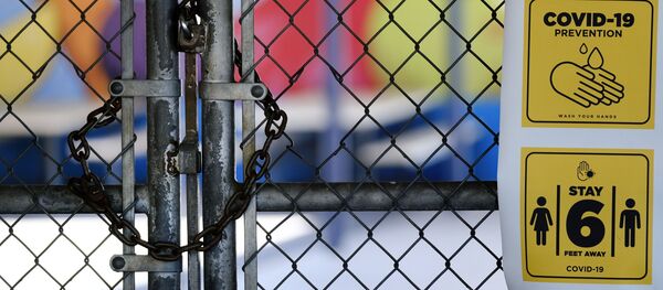 Zatvorena škola tokom pandemije - Sputnik Srbija