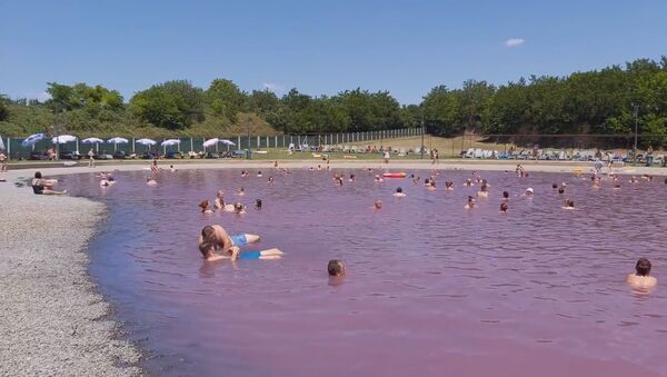 Розе језеро у Термалној бањи Пачир - Sputnik Србија