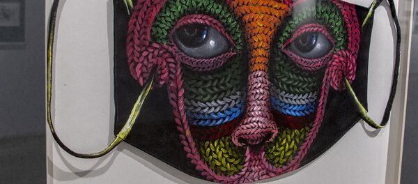 Изложба Put your mask on у Техерану - Sputnik Србија