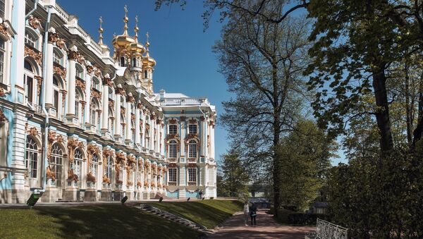 Dvorac u ruskoj carskoj rezidenciji, sada muzeju, Carsko selo - Sputnik Srbija
