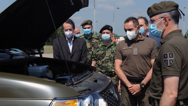 Terenska vozila UAZ patriot stigla u Vojsku Srbije - Sputnik Srbija