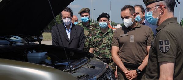 Terenska vozila UAZ patriot stigla u Vojsku Srbije - Sputnik Srbija