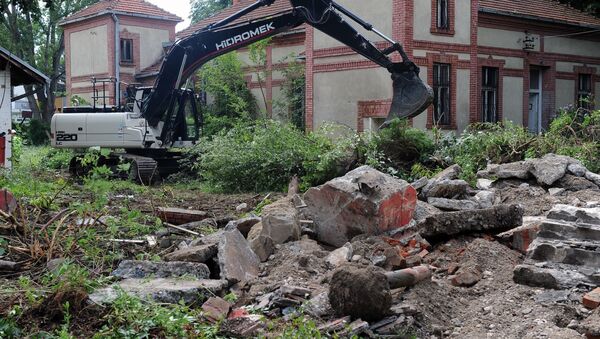 Радови на изградњи ковид болнице у Крушевцу - Sputnik Србија