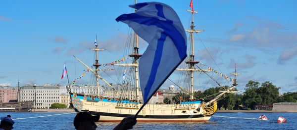 Санкт Петербург: Главна парада поводом Дана ратне морнарице - Sputnik Србија