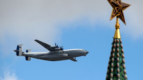 Срушио се руски војни авион Ан-22, у току потрага за члановима посаде