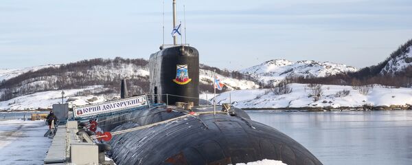 Ruska nuklearna podmornica Jurij Dolgoruki Ruska nuklearna podmornica Jurij Dolgoruki - Sputnik Srbija