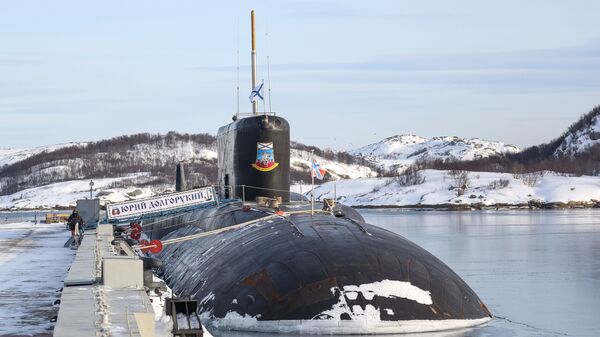 Руска нуклеарна подморница Јуриј Долгоруки - Sputnik Србија