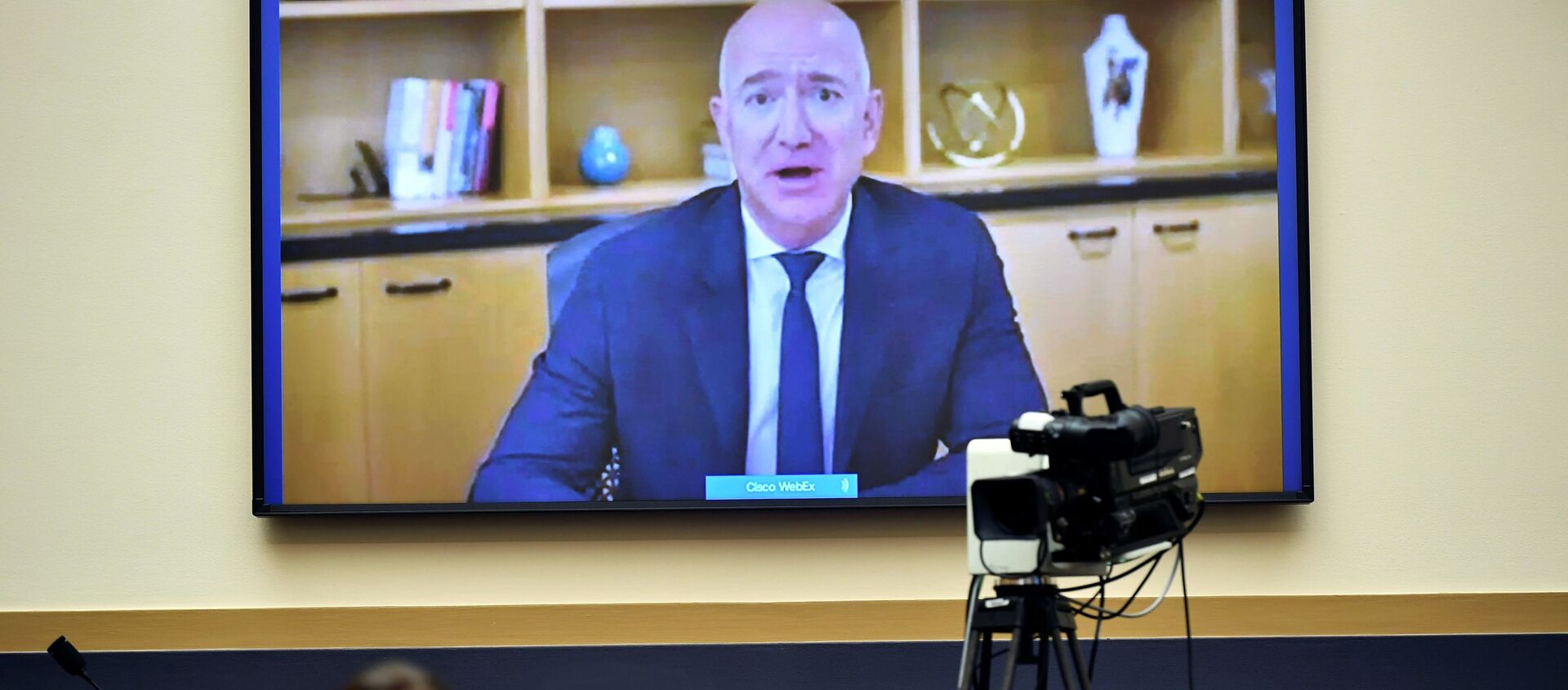Džef Bezos svedoči pred Kongresom putem video-linka - Sputnik Srbija, 1920, 27.05.2021