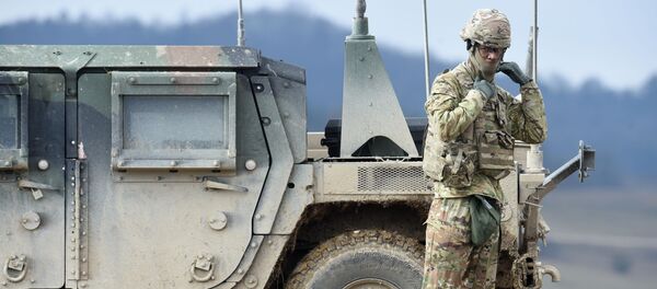 Амерички војник током војних вежби у Немачкој - Sputnik Србија