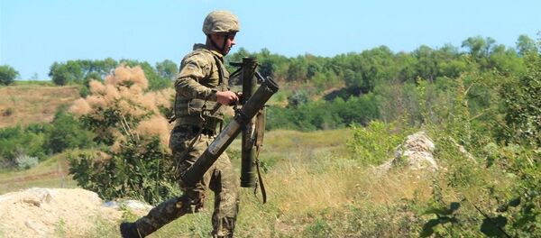 Priprema ukrajinske vojske za operacije u Donbasu - Sputnik Srbija