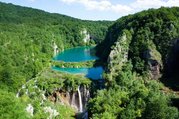 Pogled na Plitvičko jezero - Sputnik Srbija