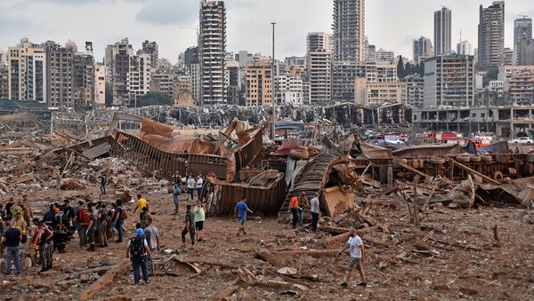 Последице снажне експлозије у Бејруту - Sputnik Србија