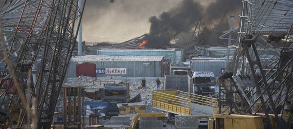 Eksplozija u Bejrutu Eksplozija u Bejrutu - Sputnik Srbija