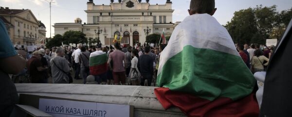 Демонстрације у Бугарској Демонстрације у Бугарској - Sputnik Србија