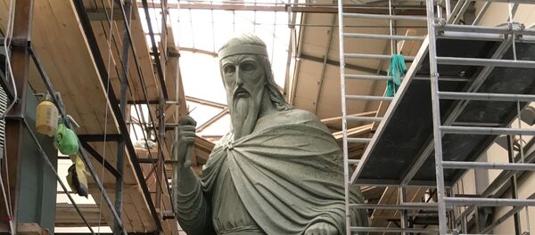 Spomenik Stefanu Nemanji kreće put Beograda - Sputnik Srbija