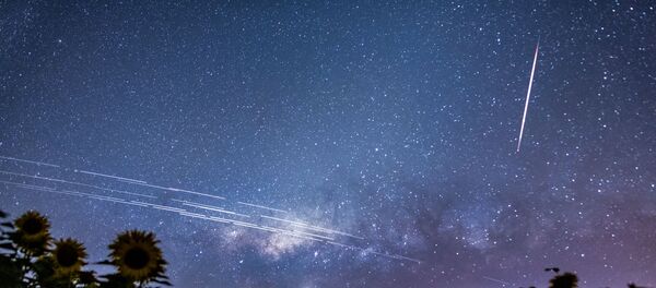 Трагови сателита изнад Бразила - Sputnik Србија