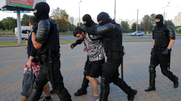 Hapšenje u centru Minska - Sputnik Srbija