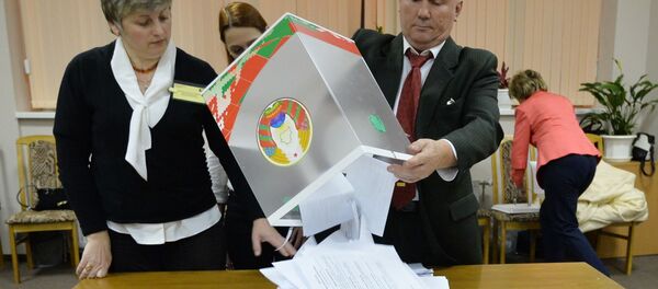 Пребројавање гласова на председничким изборима у Белорусији - Sputnik Србија