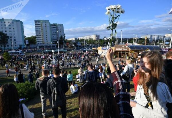 Protesti u Minsku - Sputnik Srbija