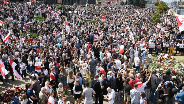 Протести у Белорусији, Минск - Sputnik Србија