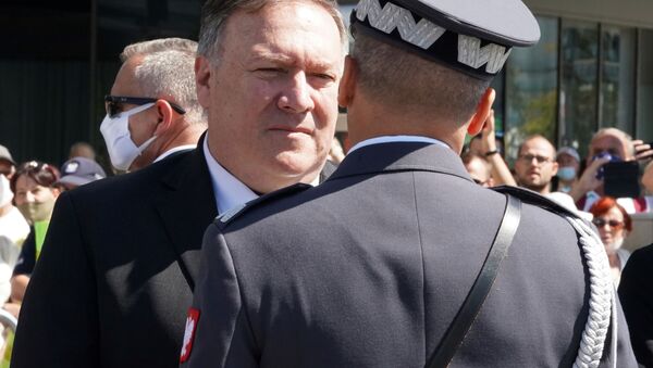 Амерички државни секретар Мајк Помпео у Варшави - Sputnik Србија