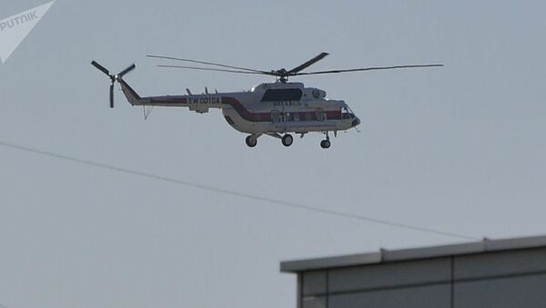 Хеликоптер председника Александра Лукашенка  - Sputnik Србија