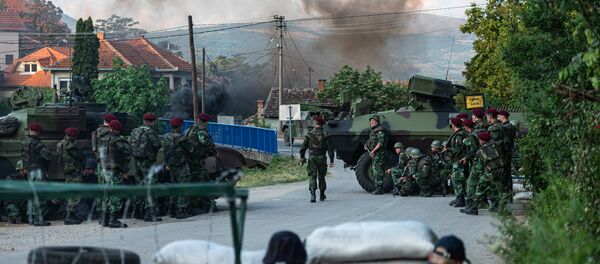 Scena sa snimanja filma Košare - Sputnik Srbija
