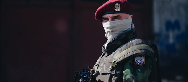 Сцена са снимања филма „Кошаре” Сцена са снимања филма „Кошаре” - Sputnik Србија