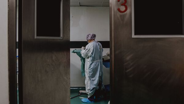 Medicinska sestra u kovid bolnici - Sputnik Srbija