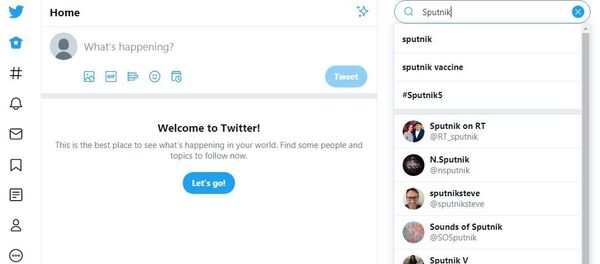 Твитер забранио у претрази налоге Спутњика - Sputnik Србија